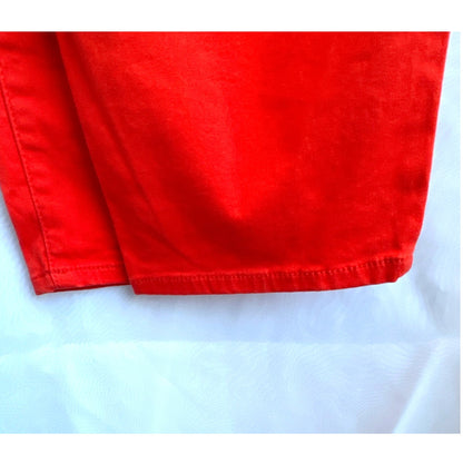 Chico's So Slimming Girlfriend Ankle Pants - Bright Red Chico Size 3 (Large)