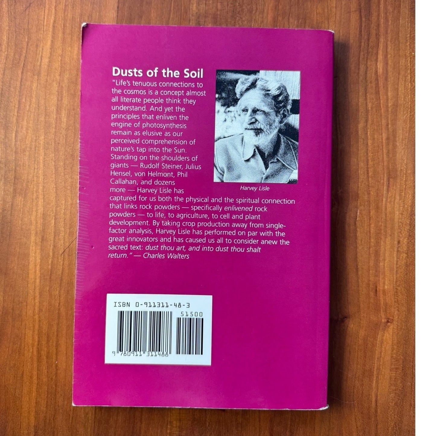 Enlivened Rock Powders by Harvey Lisle Organic Gardening Soil Biodynamic Farming