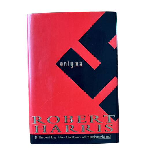 Enigma by Robert Harris, 1st. Edition 2nd Printing Hardcover w Dustjacket