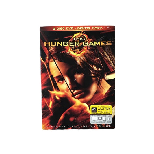The Hunger Games 2012 Ultraviolet 2 DVD w Original Slipcover New Factory Sealed