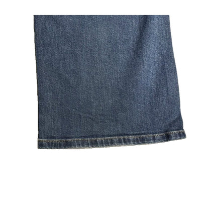 Womens Jeans LOFT Curvy Bootcut Size 12 Stretch Medium Wash Classic Blue