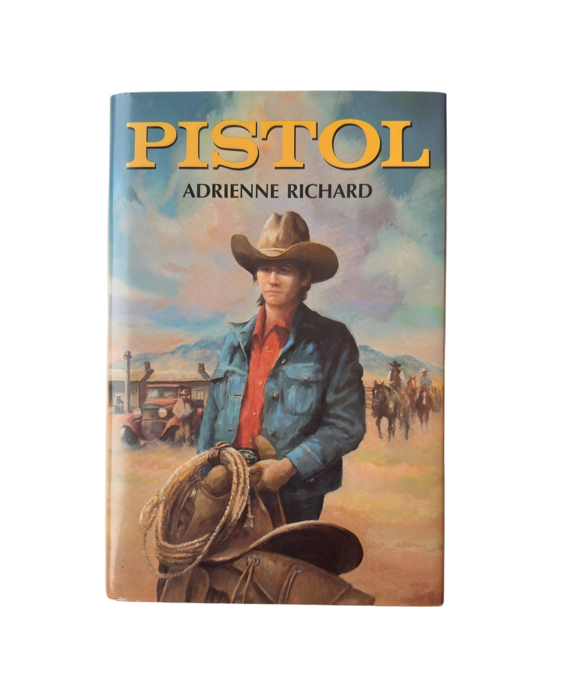 Vintage Western Novel: Pistol by Adrienne Richard, 1969 First Edition