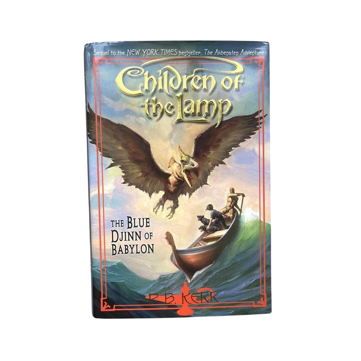 Children of the Lamp: The Blue Djinn of Babylon by P.B. Kerr 2006 First Ed HCDJ
