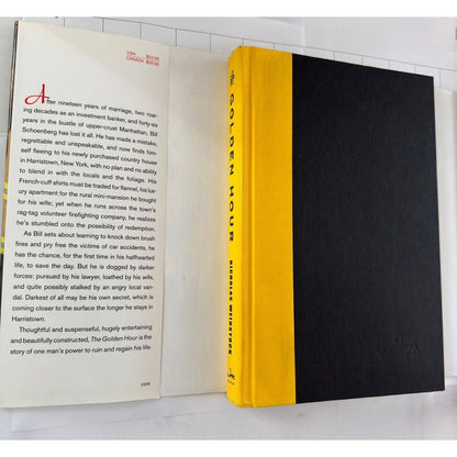 Golden Hour : A Novel by Nicholas Weinstock 2006 1st Edition 1st Print HCDJ