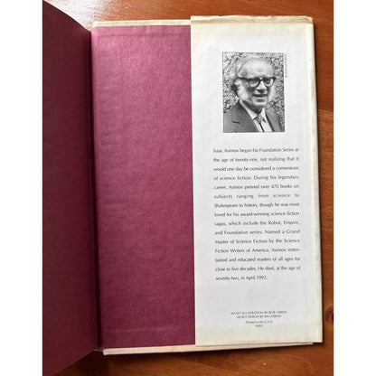 Isaac Asimov Forward the Foundation 1st Edition 2nd Print Vintage 1993 HCDJ