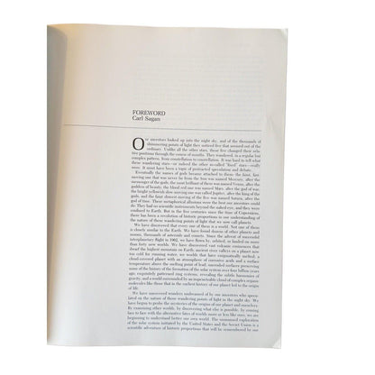 Scientific American 1983 First Print of The Planets w foreword by Carl Sagan