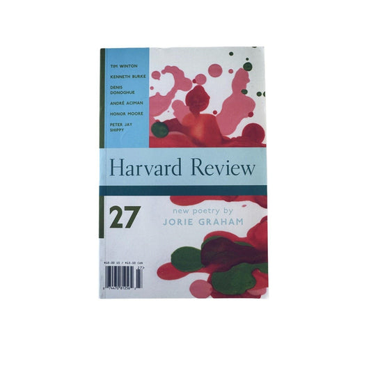 Harvard Review Number 27 2004 Harvard University Famous Literary Journal