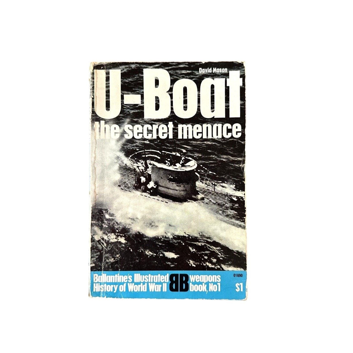 Vintage 1968 U-Boat Book: The Secret Menace, First Print