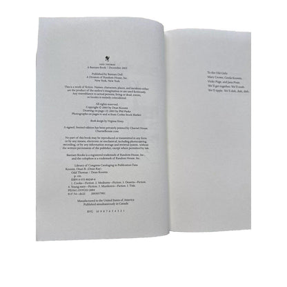 Collectible Book 1 Odd Thomas by Dean Koontz 2003 1st Ed 1st Print HCDJ