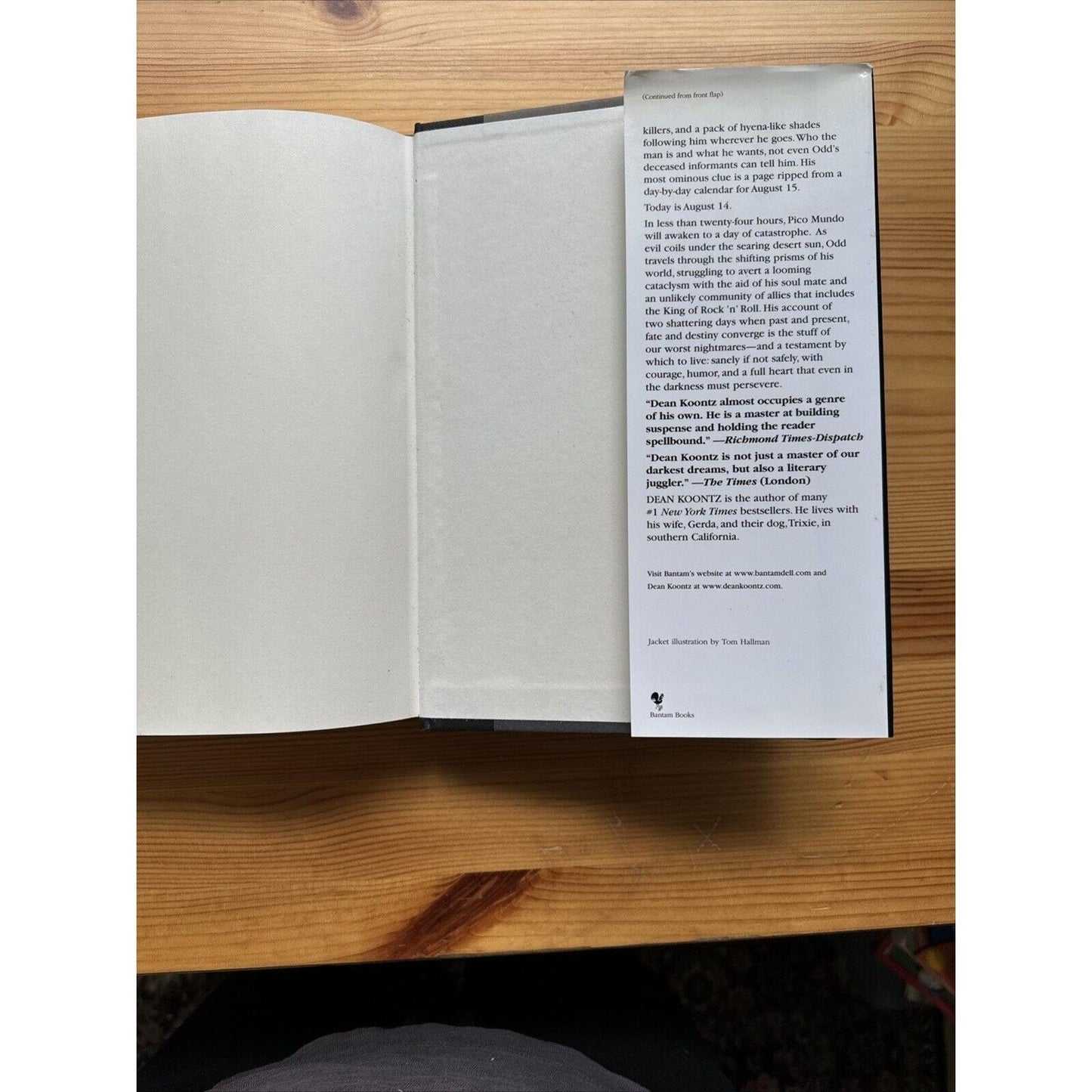 Collectible Book 1 Odd Thomas by Dean Koontz 2003 1st Ed 1st Print HCDJ