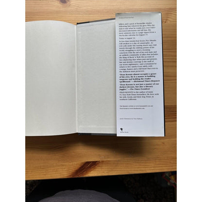 Collectible Book 1 Odd Thomas by Dean Koontz 2003 1st Ed 1st Print HCDJ