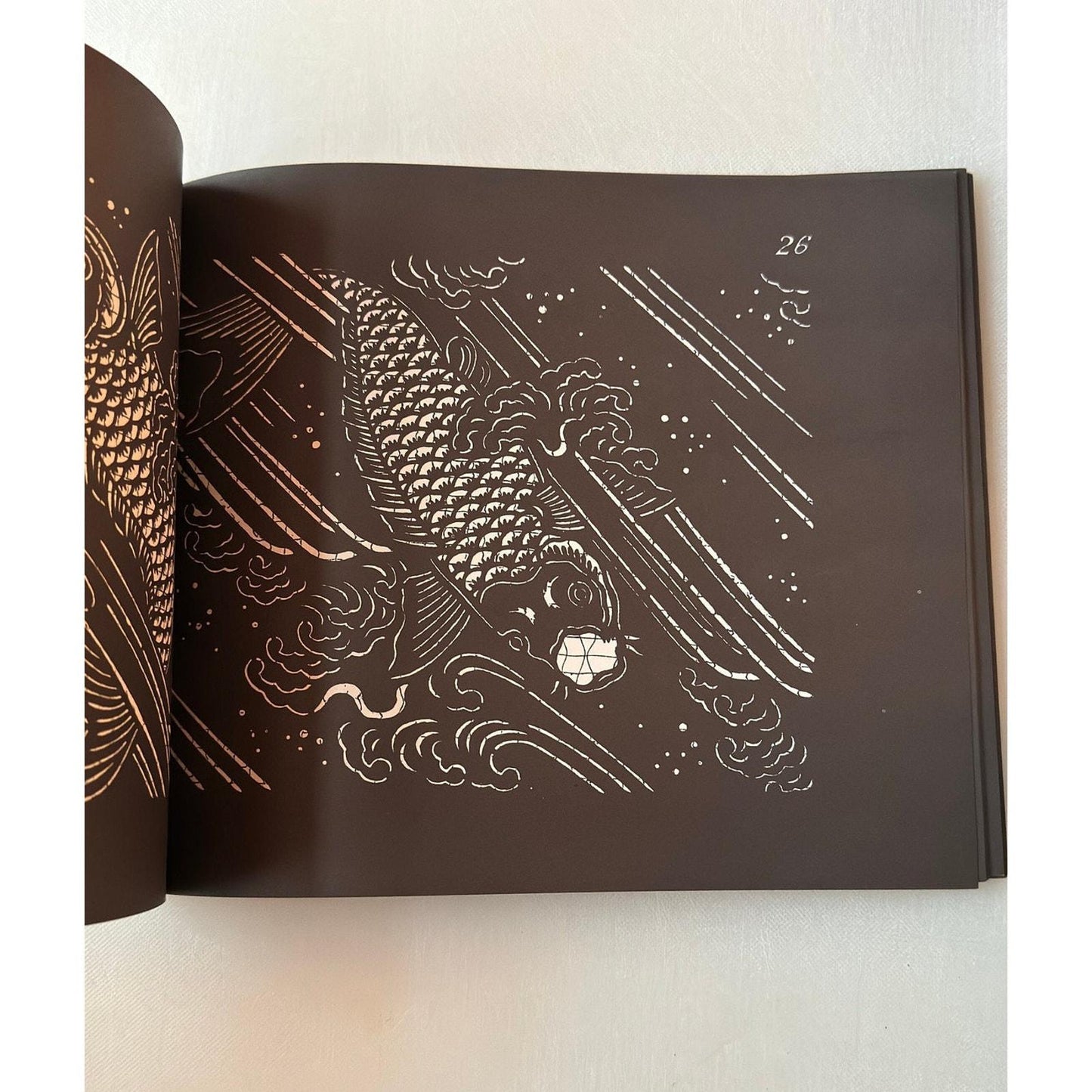 Vintage 1982 Japanese Stencil Design Patterns by Andrew Tuer Softcover Reprint