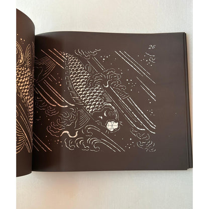 Vintage 1982 Japanese Stencil Design Patterns by Andrew Tuer Softcover Reprint