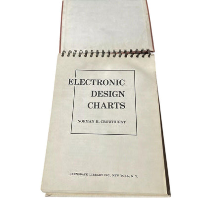 Rare Electronic Design Charts by Norman Crowhurst 1963 Audio Engineering Collectible 1st