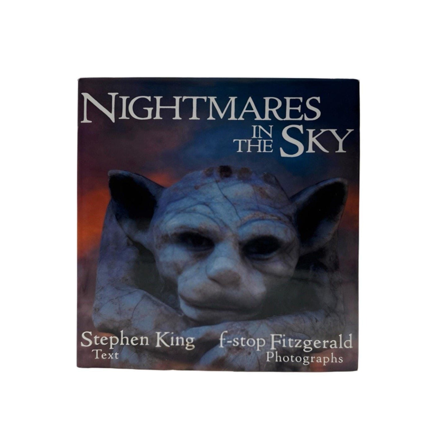 Vintage Horror Photography Book: Stephen King's Nightmares in the Sky, 1988 HCDJ