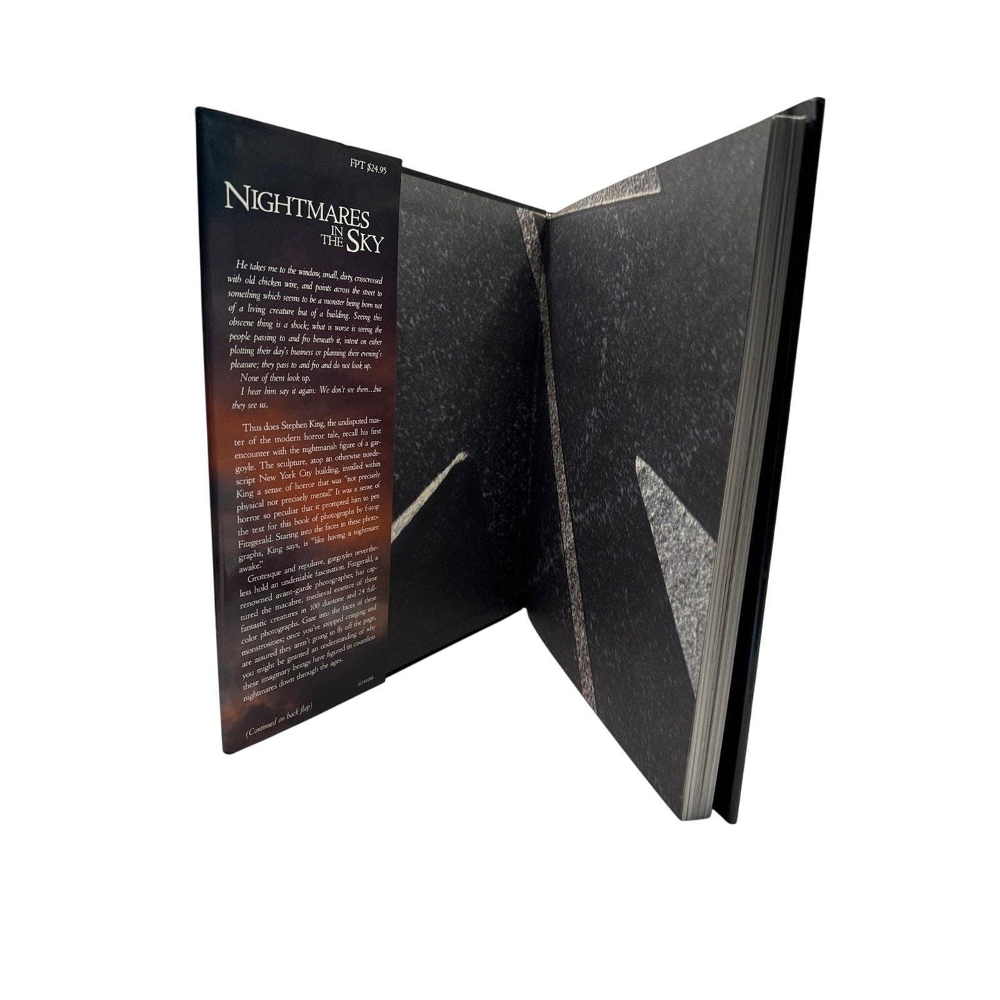 Vintage Horror Photography Book: Stephen King's Nightmares in the Sky, 1988 HCDJ