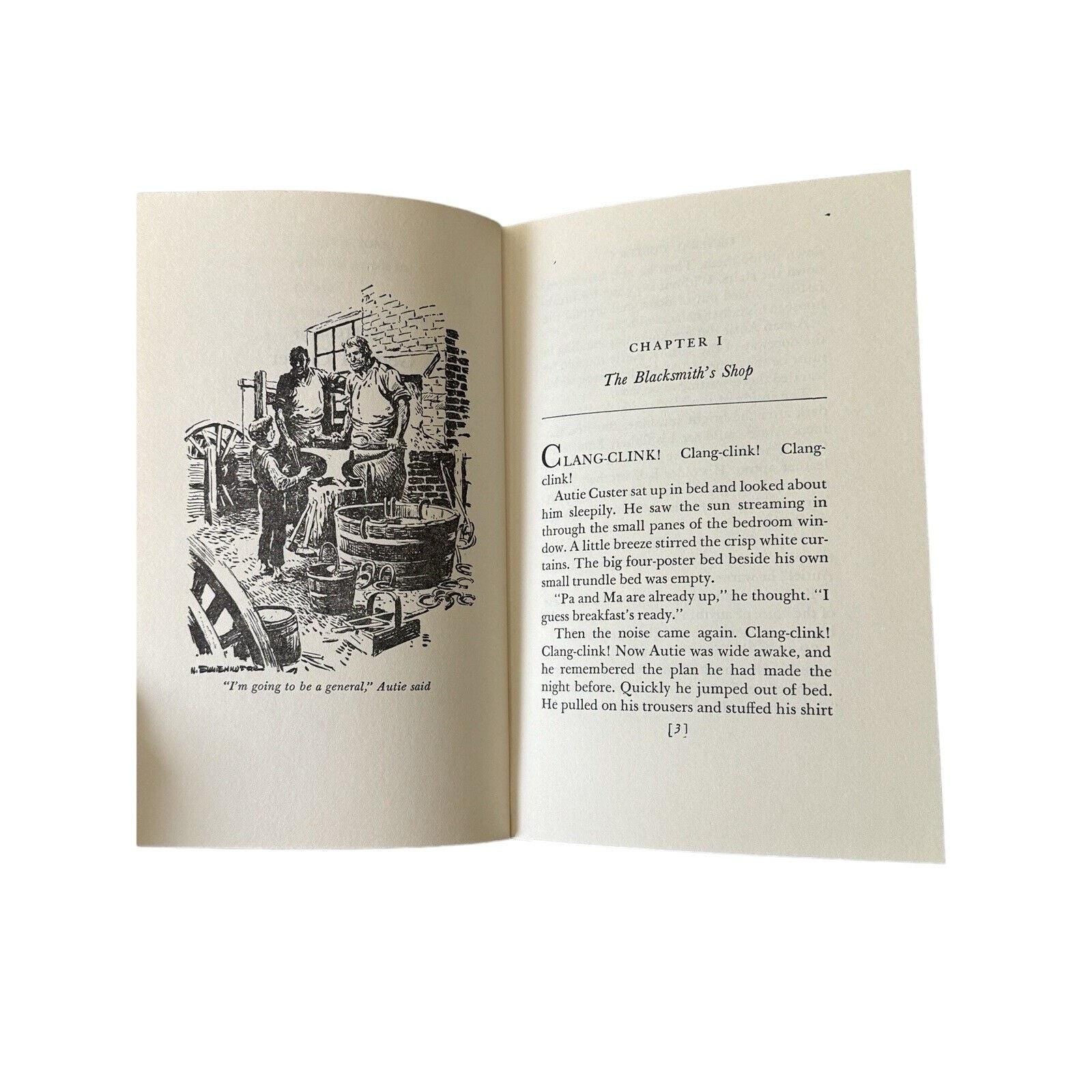 Vintage Book: The Story of General Custer, Illustrated 1954 Edition