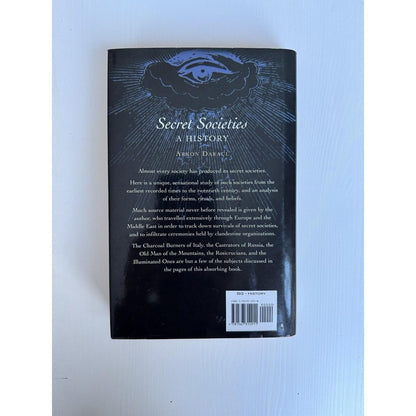 Secret Societies: A History by Arkon Daraul 1999 Barnes & Noble Hardcover w/DJ