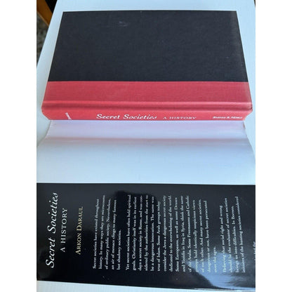 Secret Societies: A History by Arkon Daraul 1999 Barnes & Noble Hardcover w/DJ