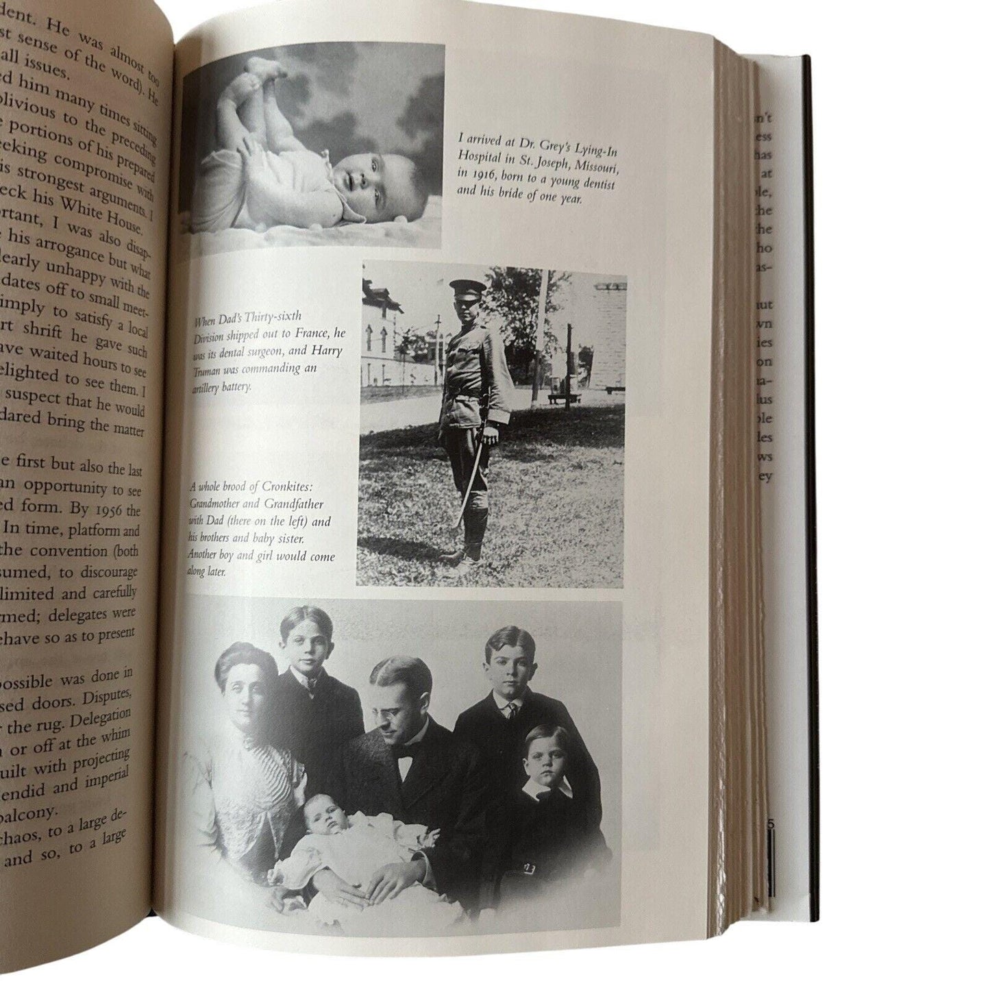 Classic Biography Reporter's Life by Walter Cronkite 1996 HCDJ First Edition