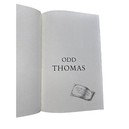 Collectible Book 1 Odd Thomas by Dean Koontz 2003 1st Ed 1st Print HCDJ