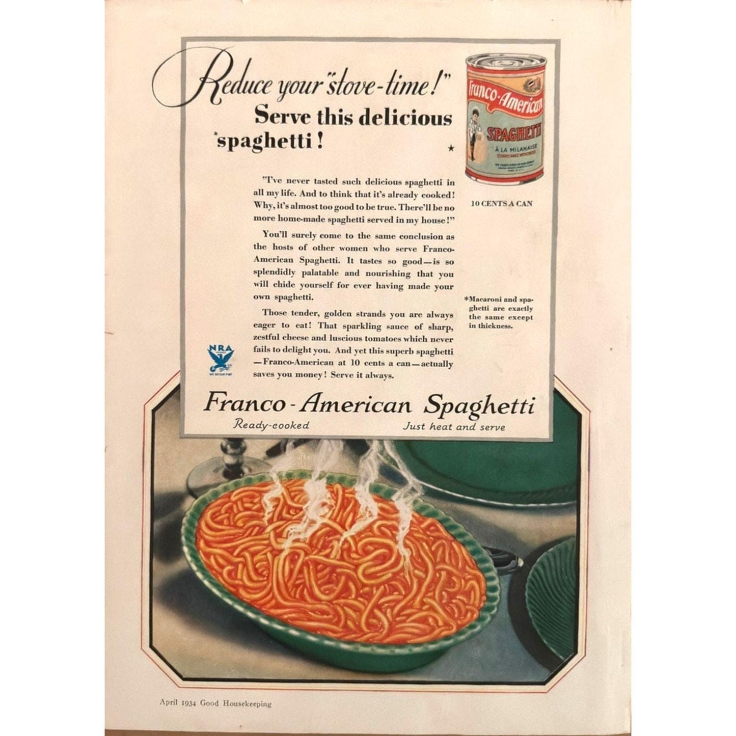 Vintage Good Housekeeping Magazine Cover April 1934 antique illustrations by Vernon Thomas