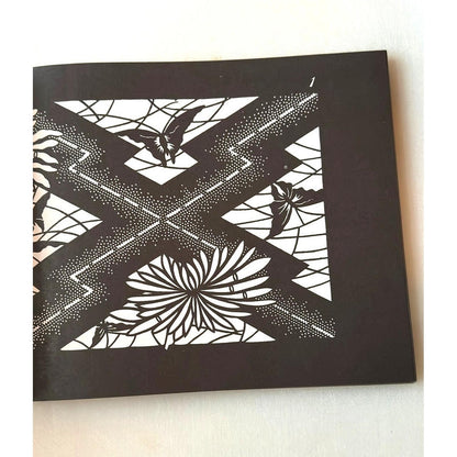 Vintage 1982 Japanese Stencil Design Patterns by Andrew Tuer Softcover Reprint