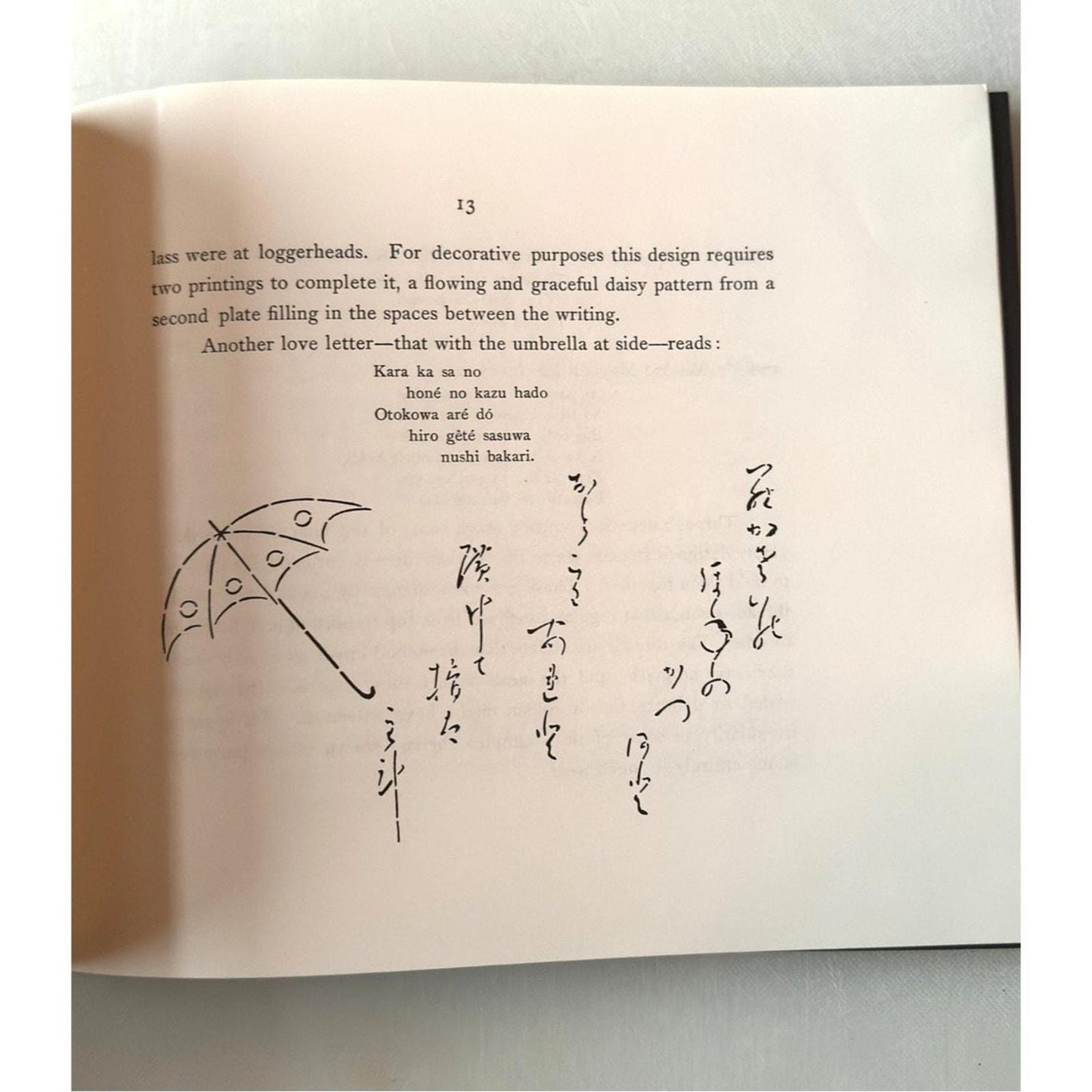 Vintage 1982 Japanese Stencil Design Patterns by Andrew Tuer Softcover Reprint