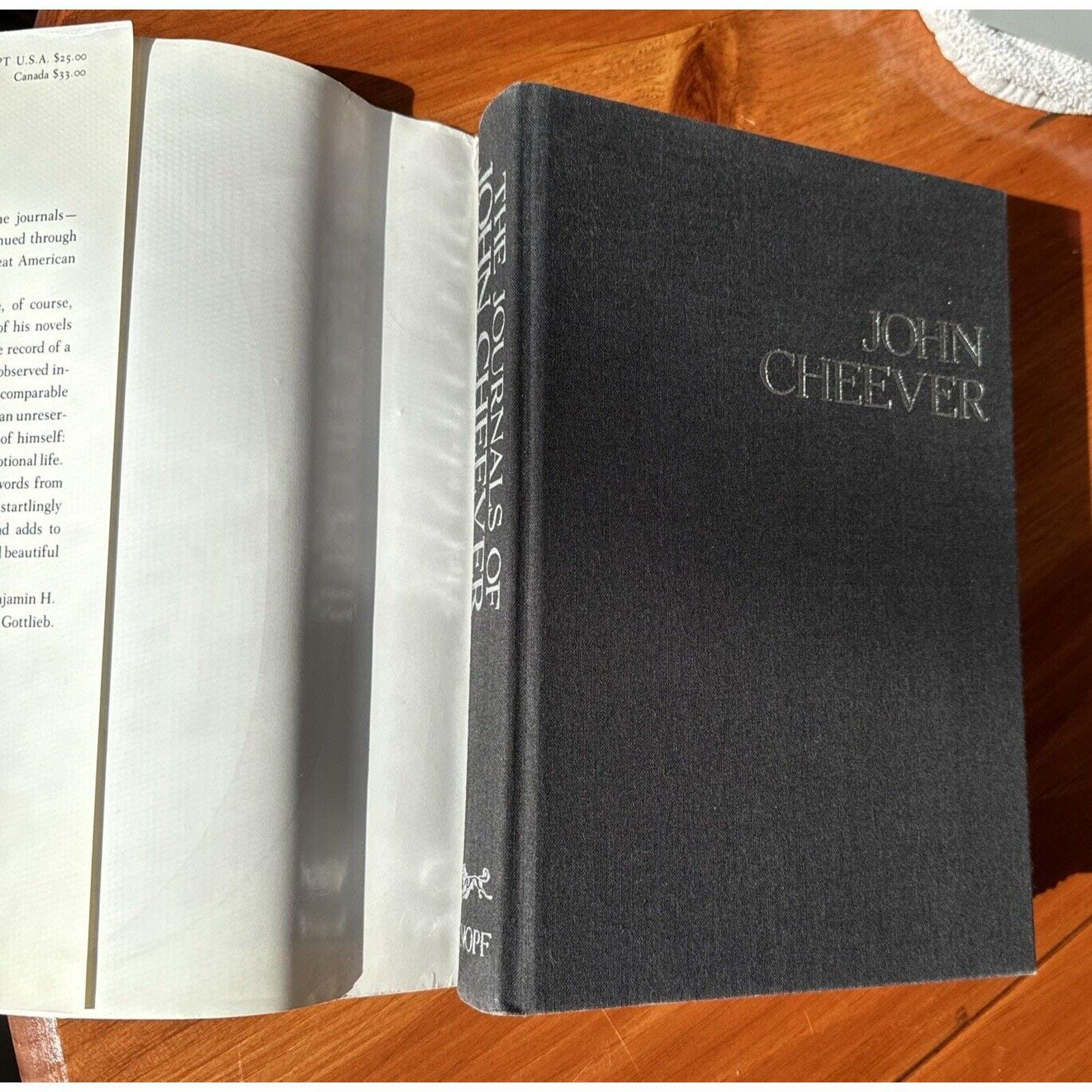 Vintage Book The Journals of John Cheever: 1991 First Edition Hardcover w/ Dust Jacket
