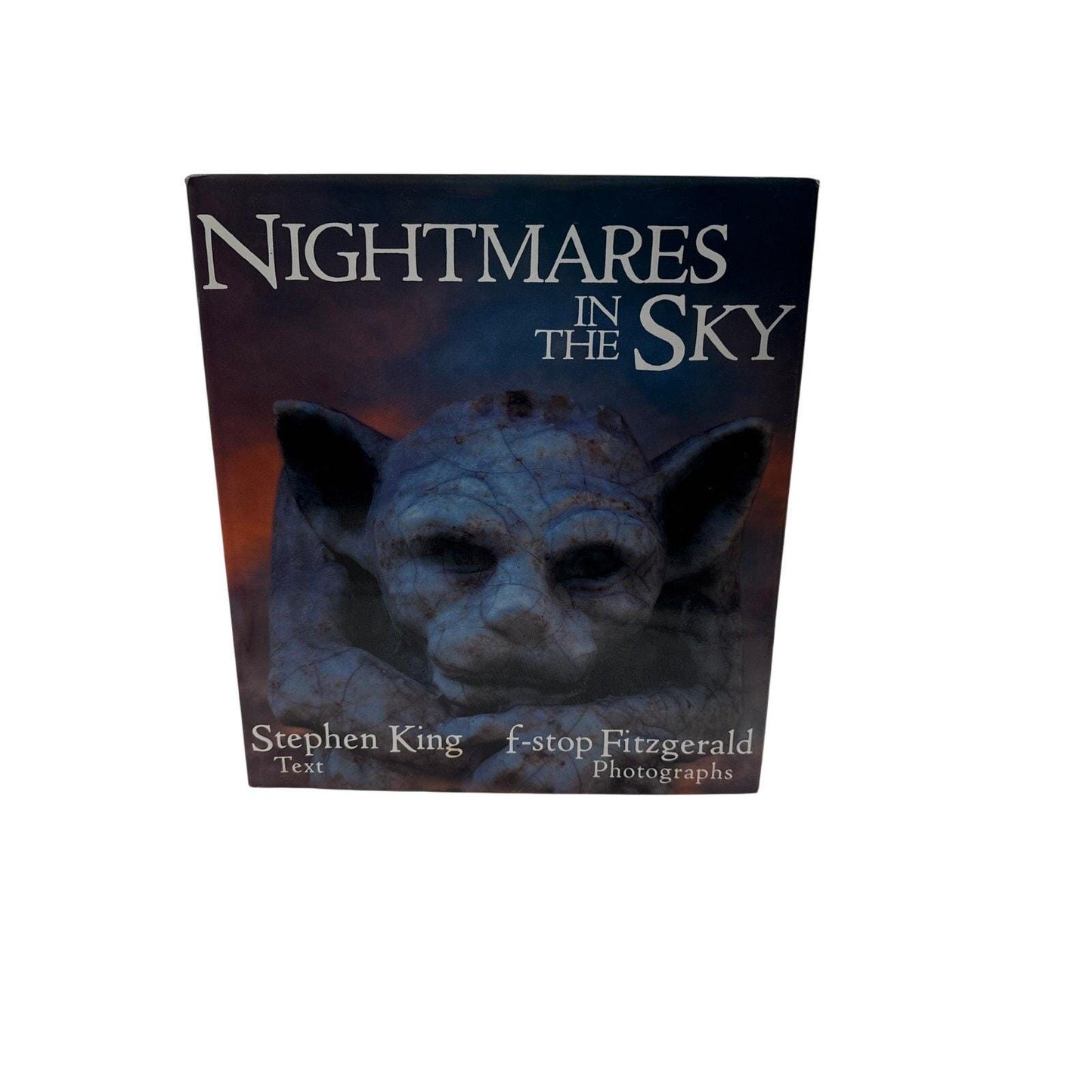 Vintage Horror Photography Book: Stephen King's Nightmares in the Sky, 1988 HCDJ