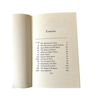 Vintage Book: The Story of General Custer, Illustrated 1954 Edition
