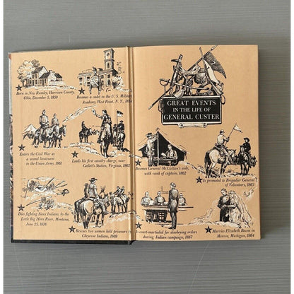 Vintage Book: The Story of General Custer, Illustrated 1954 Edition