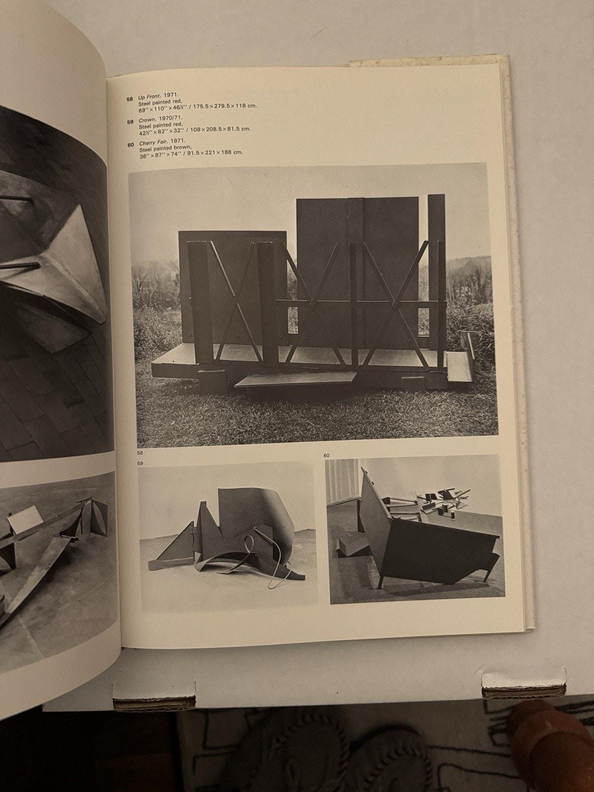 Anthony Caro Sculpture Art Book Photography by Terry Fenton 1986 Thames & Hudson