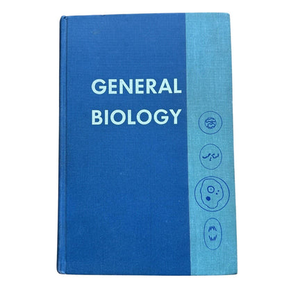 Vintage Textbook 1959 General Biology by James Watt Mavor Hardcover Fifth Edition First Printing