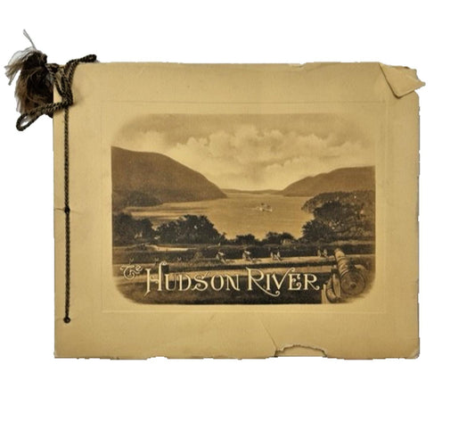 Vintage Hudson River Day Liner Albertype Company Book Photo Gravure w Collotypes