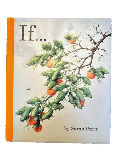 1995 If Sarah Perry Illustrated Childrens Book First 1st Edition 2nd Print HCDJ